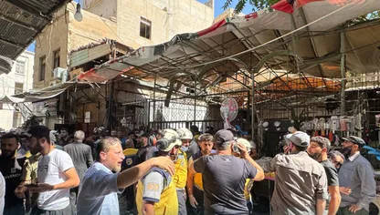 سوريا.. ضحايا ومصابون جراء انفجار بمحيط القصر العدلي في دمشق