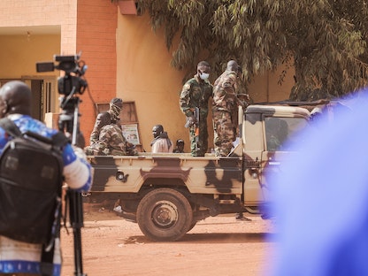 جنود ماليون في العاصمة باماكو. 30 ديسمبر 2022 - AFP