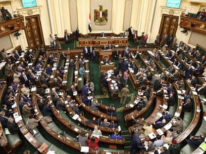 جانب من جلسة للبرلمان المصري - أرشيف - AFP