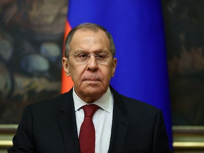 وزير الخارجية الروسي سيرغي لافروف - REUTERS