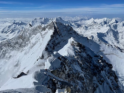 قمة جبل إيفرست، نيبال. 31 مايو 2021 - AFP