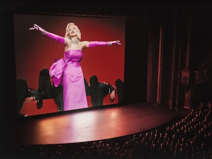 الإعلان الترويجي لفيلم "blonde" الذي تبدأ منصة "نتفليكس" عرضه 28 سبتمبر 2022. - netflix.com