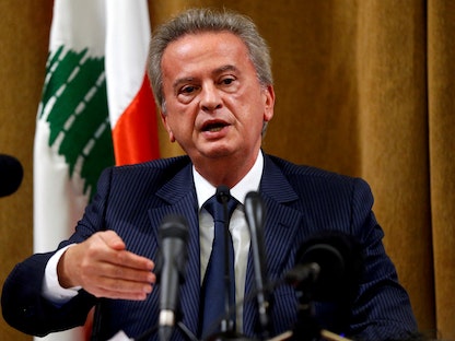 رياض سلامة حاكم مصرف لبنان. - REUTERS