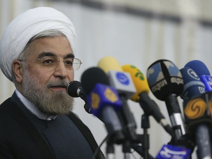 الرئيس الإيراني حسن روحاني  - Reuters