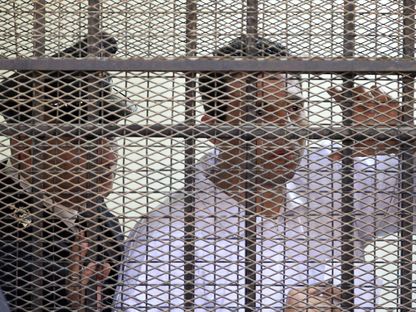محسن السكري أثناء محاكمته - 2009 - AFP