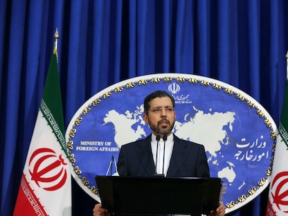 سعيد خطيب زادة المتحدث باسم الخارجية الإيرانية - 5 أكتوبر 2021 - Getty Images