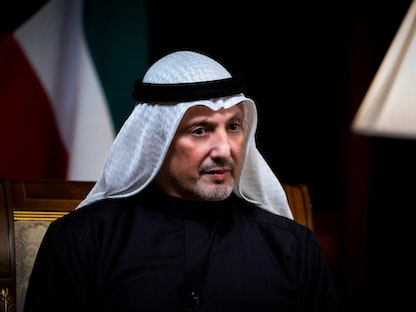 وزير الخارجية الكويتي الشيخ سالم عبدالله الجابر الصباح - kuna