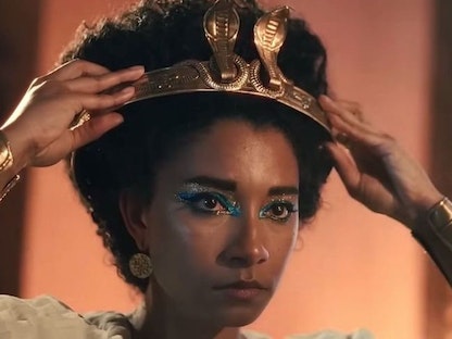 مشهد من المسلسل الوثائقي "Queen Cleopatra" (الملكة كليوبترا) - Netflix