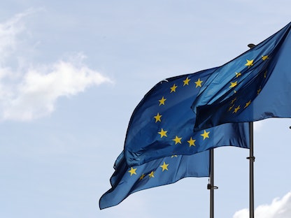 شعار الاتحاد الأوروبي - REUTERS