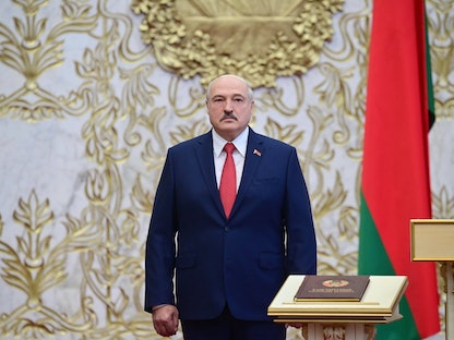 الرئيس البيلاروسي ألكسندر لوكاشينكو  - AFP