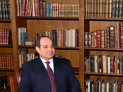 لقاء الرئيس المصري عبدالفتاح السيسي ورئيس الوزراء المجري فيكتور أوربان في بودابست - 13 أكتوبر 2021 - facebook.com/Egy.Pres.Spokesman/