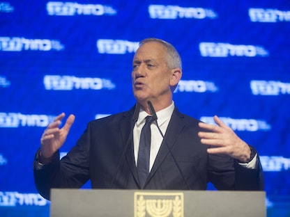 وزير الدفاع الإسرائيلي بيني جانتس - Getty Images