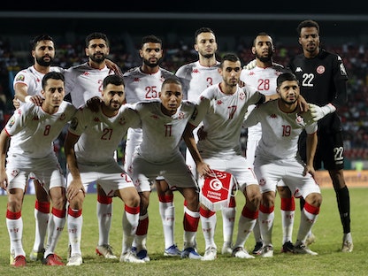 لاعبو منتخب تونس لكرة القدم المشارك في كأس أمم إفريقيا 2022 - REUTERS