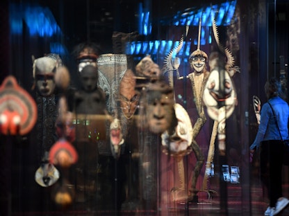 متحف "كي برانلي-جاك شيراك" في العاصمة الفرنسية باريس - AFP