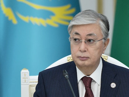 رئيس كازاخستان قاسم جومارت توكاييف  - REUTERS