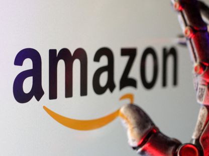 شعار شركة أمازون. 16 فبراير 2025 - Reuters