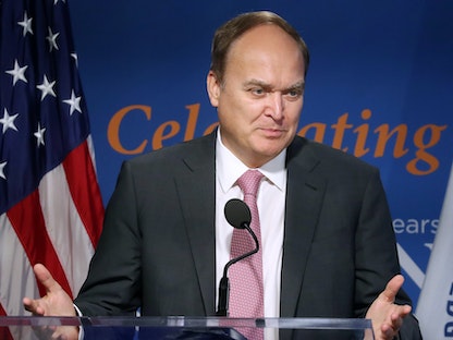 السفير الروسي في واشنطن أناتولي أنتونوف، 18 نوفمبر 2019 - Getty Images
