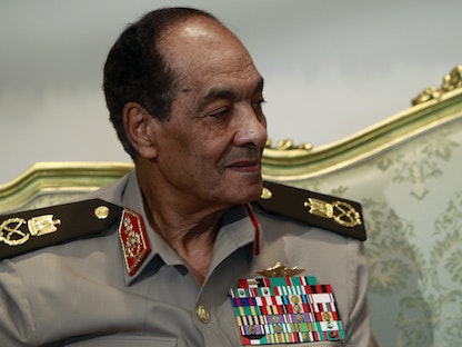  المشير محمد حسين طنطاوي وزير الدفاع المصري الأسبق  - REUTERS