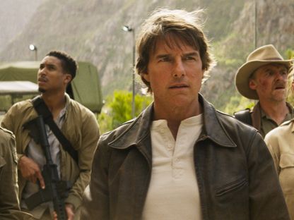توم كروز في مشهد من فيلم Mission: Impossible – The Final Reckoning المقرر عرضه في مهرجان كان السينمائي - المكتب الإعلامي للمهرجان