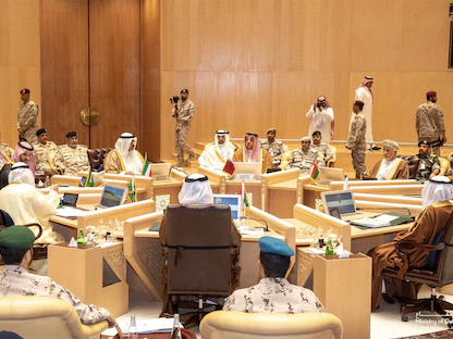 مقر الأمانة العامة لدول مجلس التعاون الخليجي في الرياض يحتضن الدورة الـ19 لاجتماع مجلس الدفاع المشترك لدول الخليج. 8 نوفمبر 2022 - twitter.com/MOD_Qatar