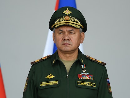 وزير الدفاع الروسي سيرغي شويغو - via REUTERS