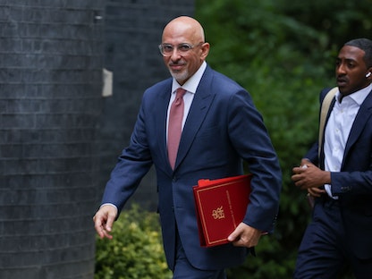 ناظم زهاوي أحد المرشحين لرئاسة الحكومة البريطانية- 12 يوليو 2022 - Bloomberg