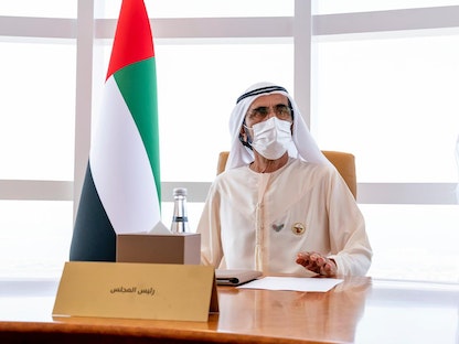 الشيخ محمد بن راشد نائب رئيس دولة الإمارات رئيس مجلس الوزراء حاكم دبي - twitter/HHShkMohd