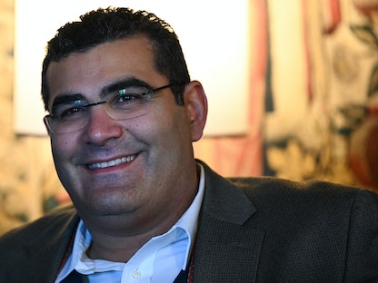 مايكل حداد سفير النوايا الحسنة لمواجهة التغير المناخي ببرنامج الأمم المتحدة الإنمائي - 17 ديسمبر 2021 - AFP