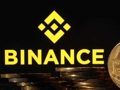 شعار بورصة Binance لتداول العملات المشفرة. 10 نوفمبر 2022 - REUTERS