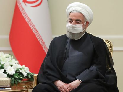 الرئيس الإيراني حسن روحاني. 26 أغسطس 2020 - AFP