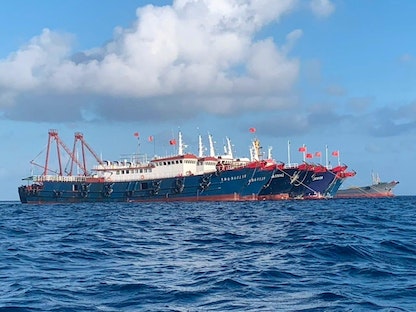 سفن صينية في بحر الصين الجنوبي - REUTERS
