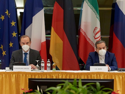 اجتماع اللجنة المشتركة لخطة العمل المشتركة الشاملة (الاتفاق النووي) في فيينا. - via REUTERS