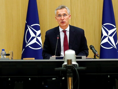 الأمين العام لحلف شمال الأطلسي (الناتو) ينس ستولتنبرغ - REUTERS