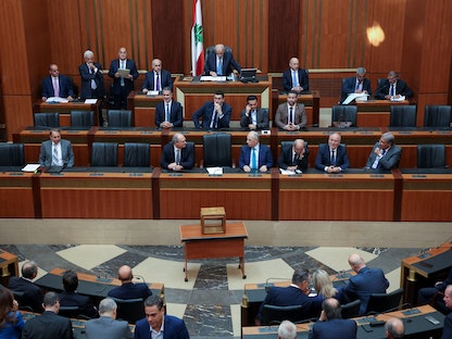 جلسة للبرلمان اللبناني لانتخاب رئيس للجمهورية. 29 سبتمبر 2022. - REUTERS