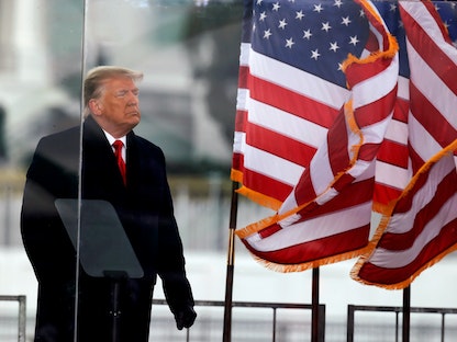 الرئيس الأميركي السابق دونالد ترمب - REUTERS