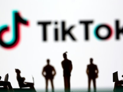 شعار شركة تيك توك الصينية - REUTERS