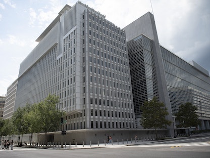 مقر البنك الدولي في العاصمة الأميركية واشنطن. 4 سبتمبر 2022 - AFP