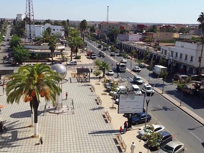 مشهد عام لأحد أحياء مدينة تيفلت في المغرب. - Facebook/TIFLET.3ASIMAT.ZMOR