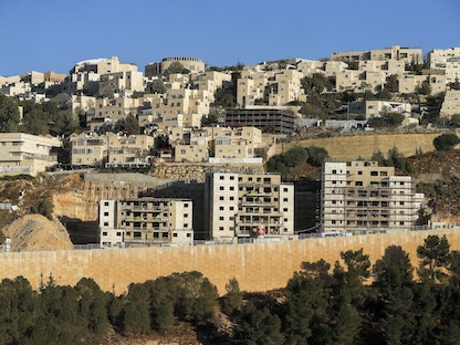 جانب من المستوطنات الإسرائيلية في القدس الشرقية، 9 نوفمبر 2021 - AFP