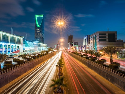 منظر عام يظهر فيه "برج المملكة" بالعاصمة السعودية الرياض - Bloomberg