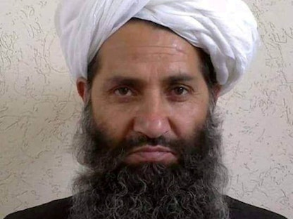 زعيم حركة "طالبان" الملا هيبة الله أخوند زاده في صورة غير مؤرخة  - REUTERS