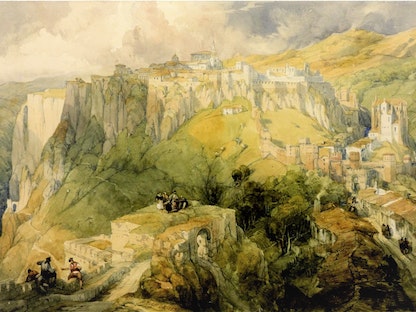  الأندلس في أعمال الفنان البريطاني دايفيد روبرتس (1834)  - artichaeology.com