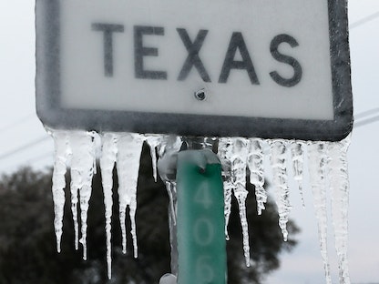 ولاية تكساس الأميركية تواجه موجة صقيع غير مسبوقة - AFP