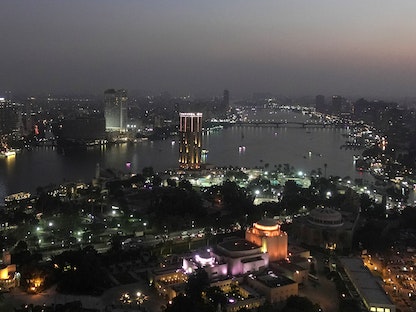 صورة جوية للعاصمة المصرية القاهرة - REUTERS