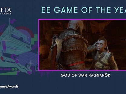 لقطة شاشة للعبة God of War Ragnarok. مارس 2023 - BAFTA Games- 30