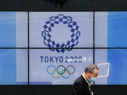 شعار أولمبياد طوكيو 2020 - REUTERS