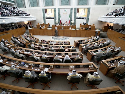 جلسة للبرلمان الكويتي. 15 ديسمبر 2020 - REUTERS