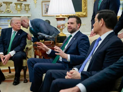 لبحث ملف إيران.. اجتماع رفيع برئاسة ترمب في غرفة عمليات البيت الأبيض