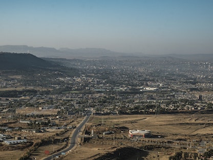 منظر عام لمدينة ميكيلي عاصمة إقليم تيجراي الواقع في شمال إثيوبيا - 5 يناير 2020 - AFP