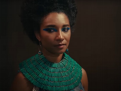 صورة مأخوذة من الفيلم الوثائقي "Queen Cleopatra" (الملكة كليوباترا) - youtube/@Netflix